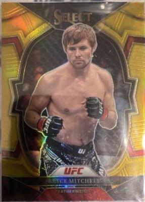 Bryce Mitchell 2023 Panini Select UFC Concourse #70 Gold