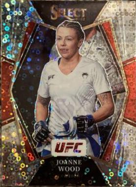 Joanne Wood 2022 Panini Select UFC Premier Level #156 Disco