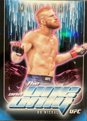 Bo Nickal 2024 Topps Midnight UFC The One and Only #TO-5 Twilight