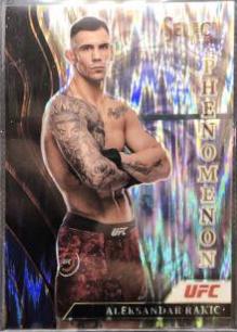 Aleksandar Rakic 2022 Panini Select UFC Phenomenon #11 Flash