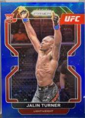 Jalin Turner 2022 Panini Prizm UFC Base #164 Blue