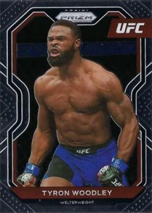 Tyron Woodley 2021 Panini Prizm UFC Base #33 Mojo