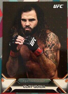 Clay Guida 2016 Topps UFC Knockout Base #6 Gold