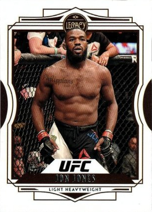 Jon Jones 2021 Panini Chronicles UFC Base Legacy #45 Platinum