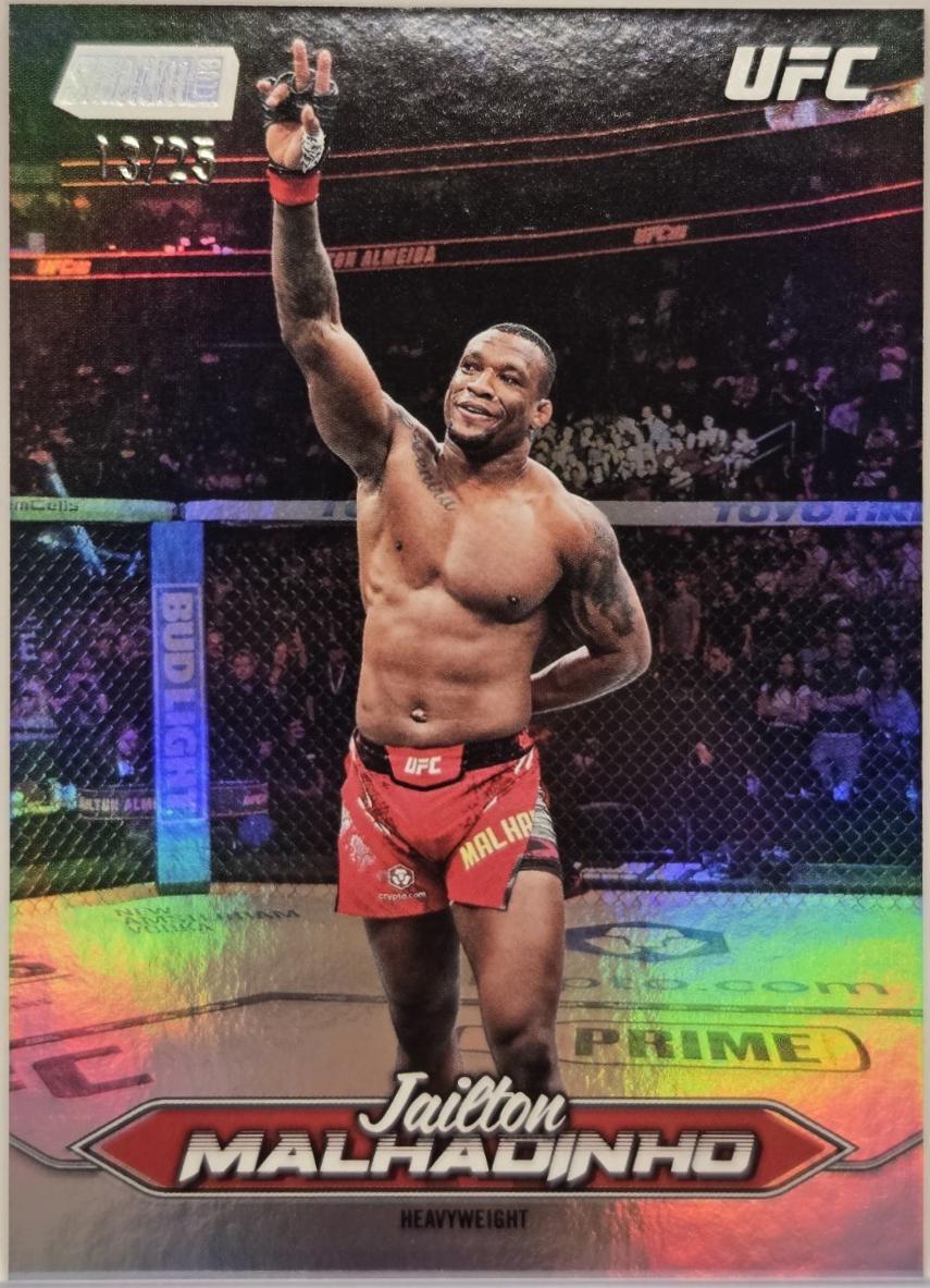 Jailton Almeida 2025 Topps Stadium Club UFC Base #29 Rainbow