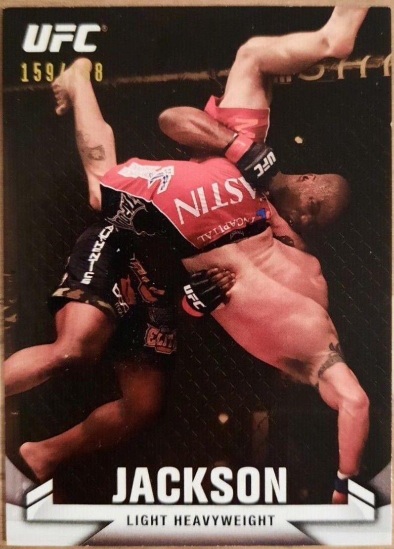 Quinton Jackson 2013 Topps UFC Knockout Base #69 Gold