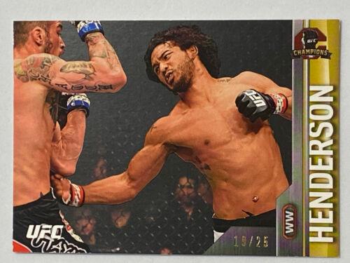 Benson Henderson 2015 Topps UFC Champions Base #175 Gold
