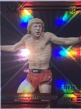 Paddy Pimblett 2022 Panini Chronicles UFC Base Spectra #383 Purple
