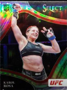 Karol Rosa 2022 Panini Select UFC Octagonside #256 Tiger
