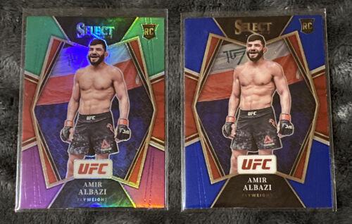 Amir Albazi 2022 Panini Select UFC Premier Level #139 Green and Purple