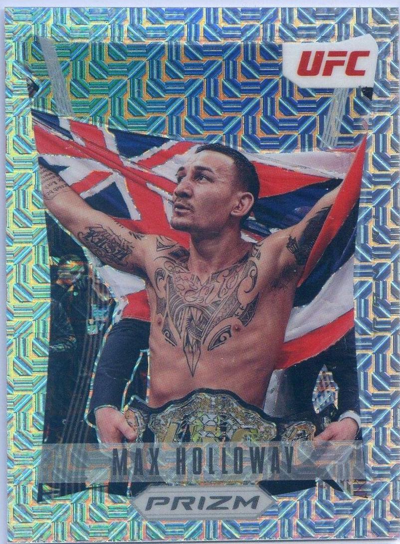 Max Holloway 2022 Panini Prizm UFC Prizm Flashback #22 Mojo