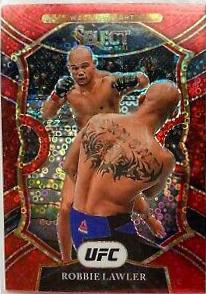 Robbie Lawler 2021 Panini Select UFC Concourse #1 Red Disco