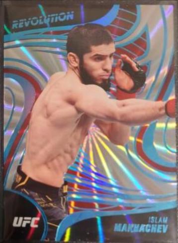 Islam Makhachev 2023 Panini Chronicles UFC Revolution #10 Sunburst
