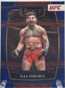 Ilia Topuria 2022 Panini Select UFC Concourse #23 Blue