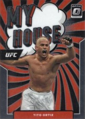 Tito Ortiz 2022 Panini Donruss Optic UFC My House #11 Gold