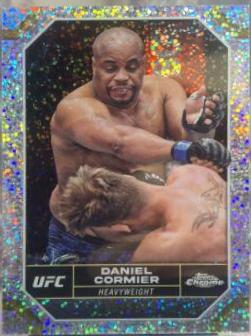 Daniel Cormier 2024 Topps Chrome UFC Base #56 Speckle Refractor