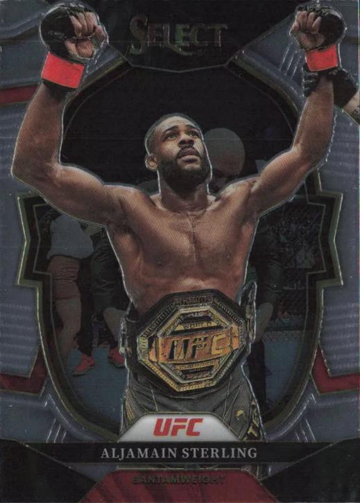 Aljamain Sterling 2023 Panini Select UFC Concourse #58 Silver