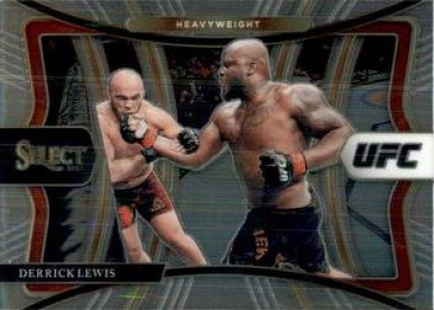 Derrick Lewis 2021 Panini Select UFC Premier Level #117 Green
