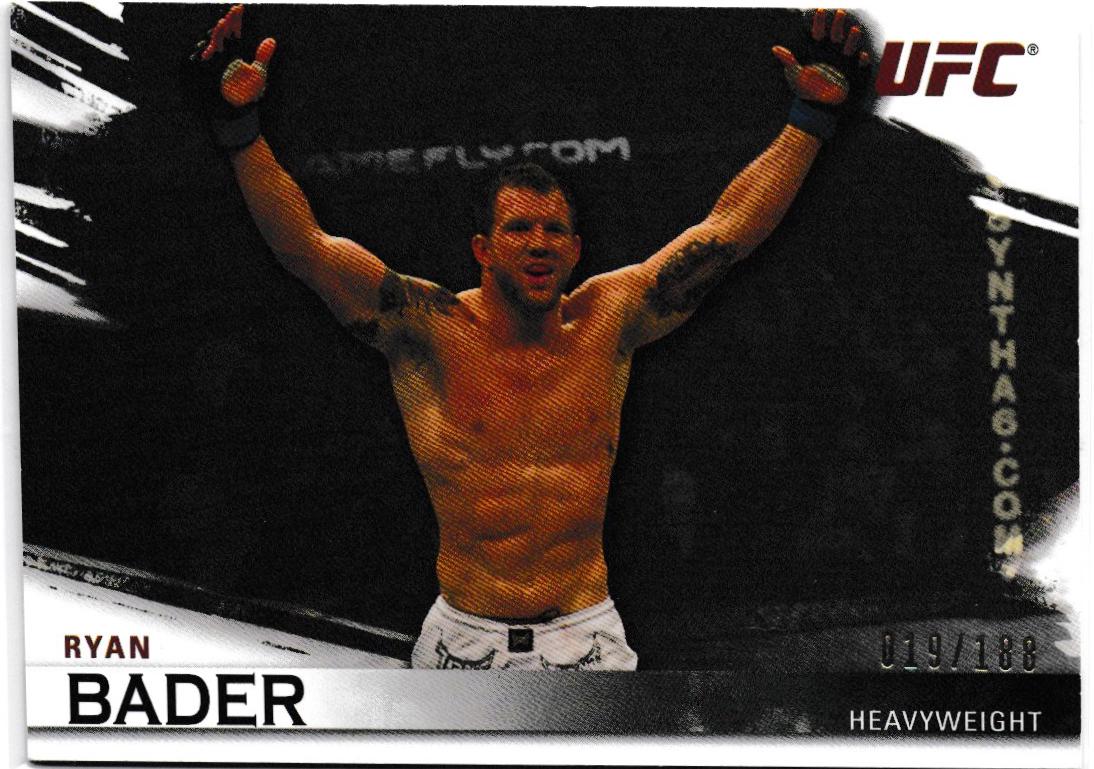 Ryan Bader 2010 Topps UFC Knockout Base #71 Silver