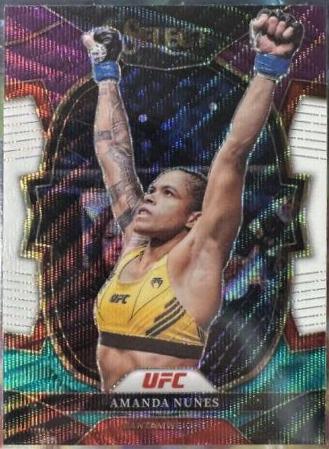 Amanda Nunes 2023 Panini Select UFC Concourse #78 Tri Color