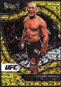 Ronaldo Souza 2021 Panini Select UFC Octagonside #253 Gold Disco