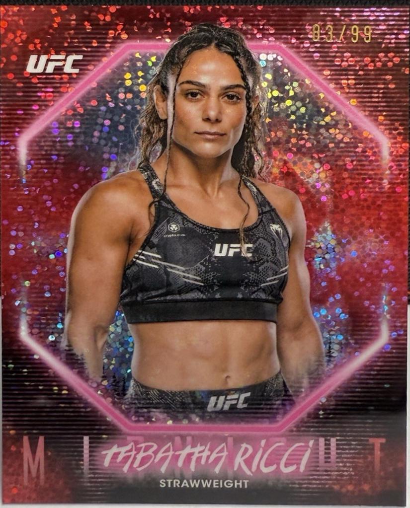 Tabatha Ricci 2025 Topps Midnight UFC Base #64 Twilight