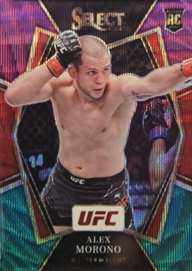 Alex Morono 2022 Panini Select UFC Premier Level #200 Tri Color