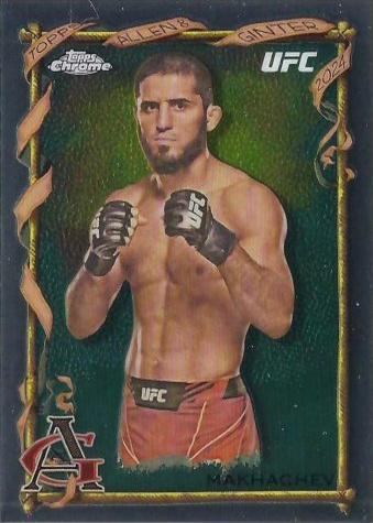 Islam Makhachev 2024 Topps Chrome UFC Allen & Ginter #AAG-11 Superfractor