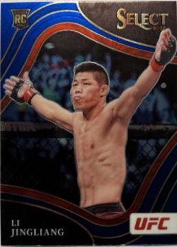 Li Jingliang 2022 Panini Select UFC Octagonside #282 Black
