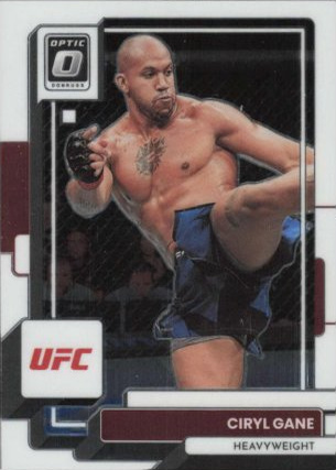 Ciryl Gane 2023 Panini Donruss Optic UFC Base #95 Lucky Envelopes