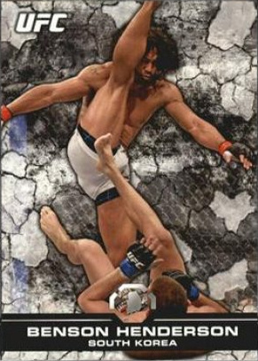 Benson Henderson 2013 Topps UFC Bloodlines Base #83 Red