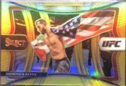 Dominick Reyes 2021 Panini Select UFC Octagonside #219 Gold