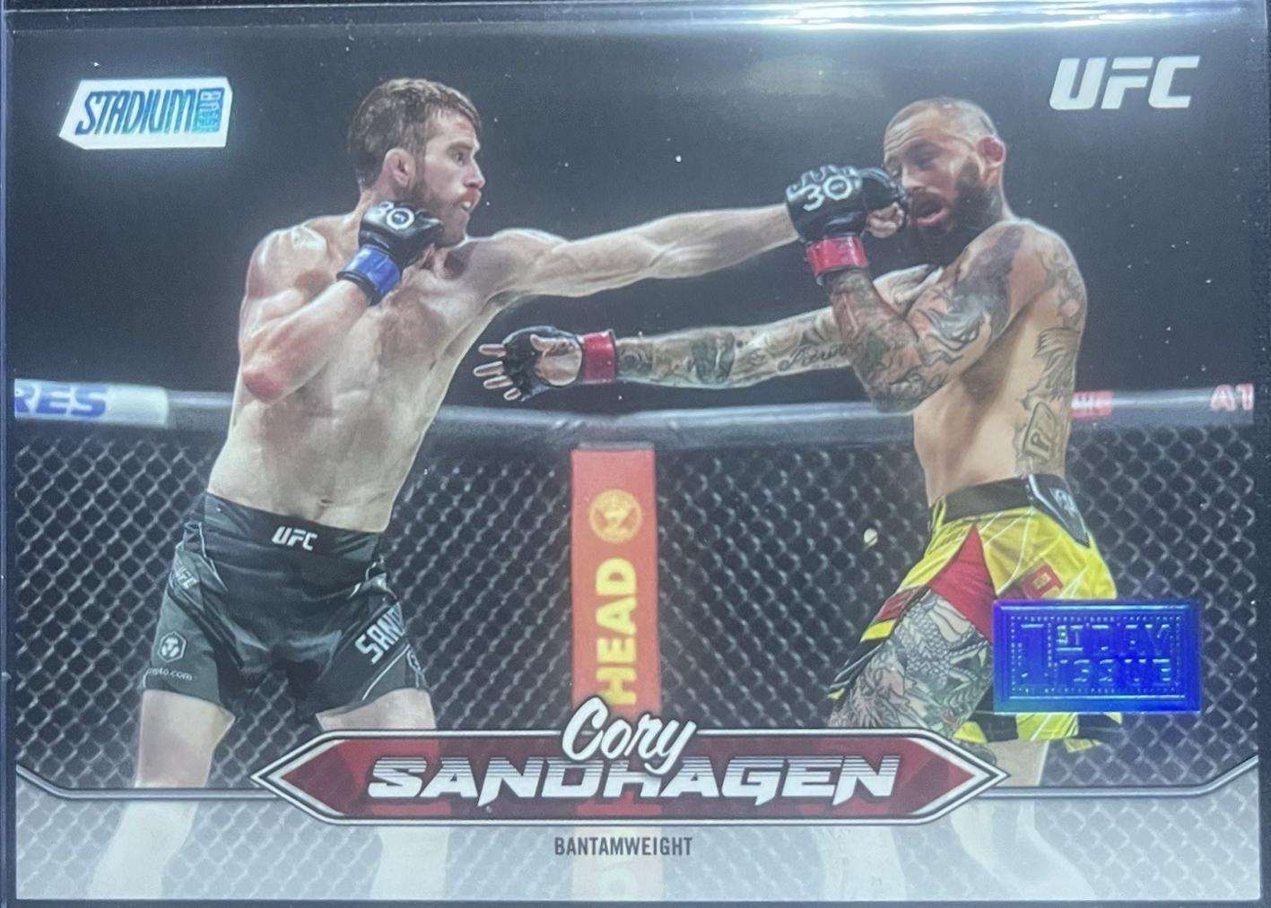 Cory Sandhagen 2025 Topps Stadium Club UFC Base #7 First Day Issue