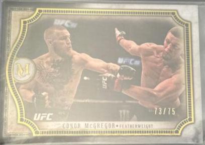 Conor McGregor 2018 Topps UFC Museum Collection Base #2 Gold