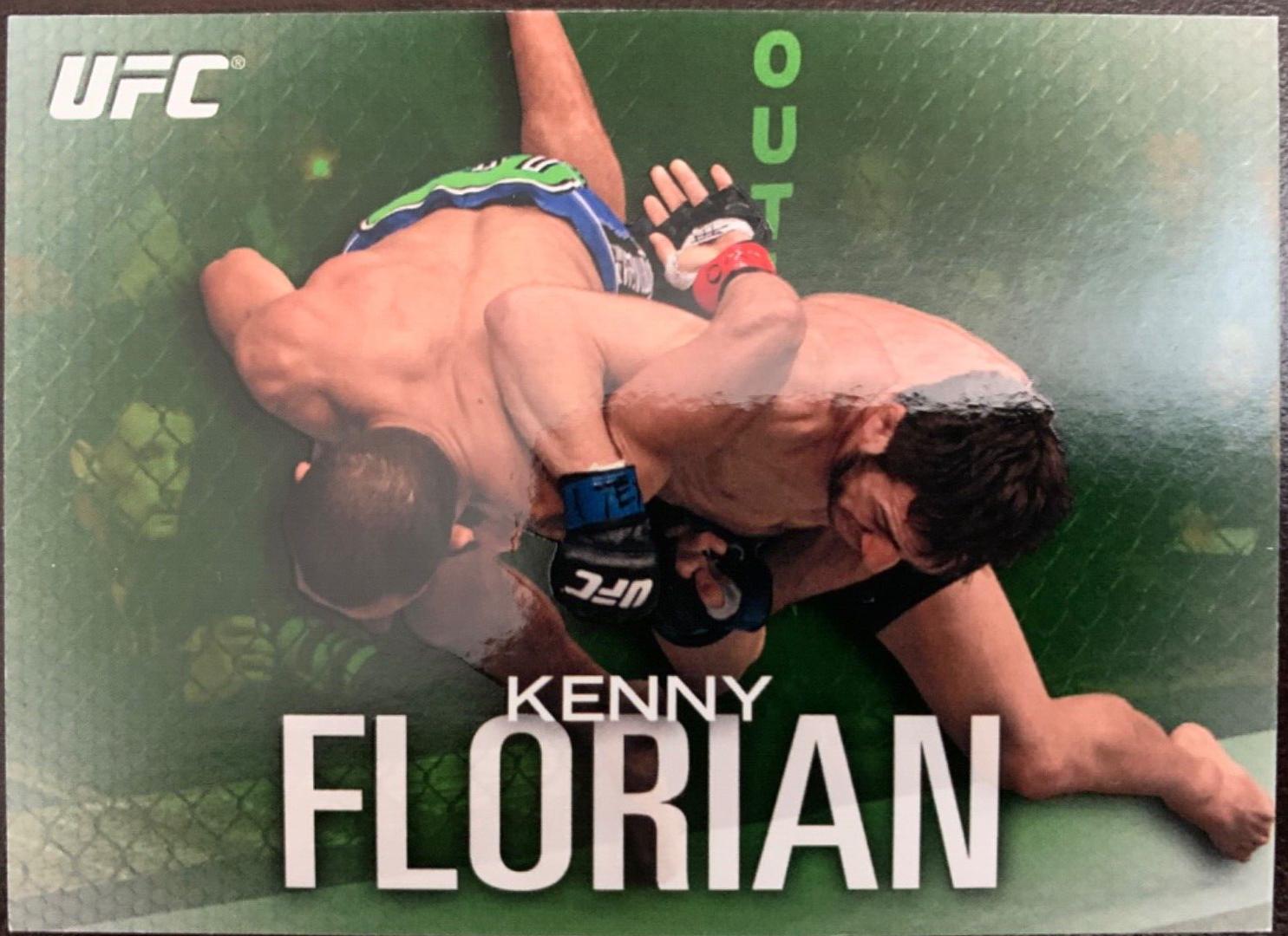 Kenny Florian 2012 Topps UFC Knockout Base #78 Green