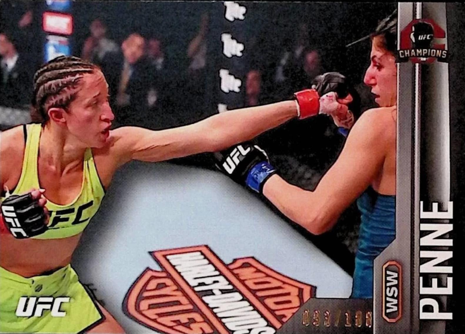 Jessica Penne 2015 Topps UFC Champions Base #25 Black