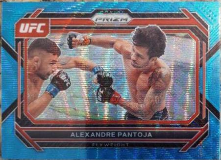 Alexandre Pantoja 2023 Panini Prizm UFC Base #46 Blue Wave