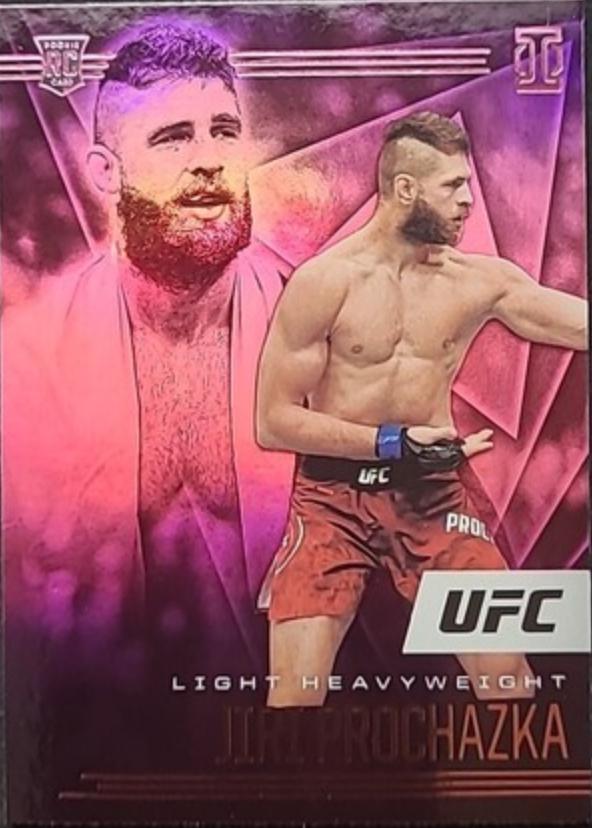 Jiri Prochazka 2021 Panini Chronicles UFC Base Illusions #180 Pink