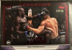 Themba Gorimbo 2024 Topps Knockout UFC Base #62 Red