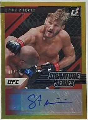 Stipe Miocic 2022 Panini Donruss UFC Signature Series #79 Black