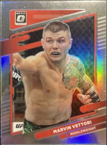 Marvin Vettori 2022 Panini Donruss Optic UFC Base #36 Holo