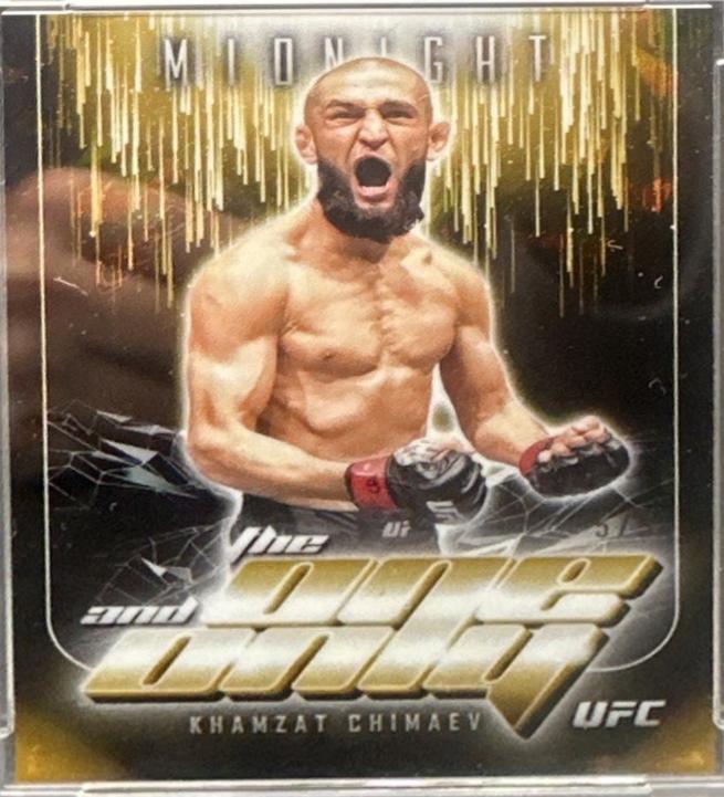 Khamzat Chimaev 2024 Topps Midnight UFC The One and Only #TO-1 Daybreak