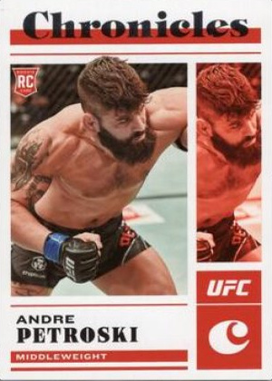 Andre Petroski 2023 Panini Chronicles UFC Base Chronicles #73 Blue