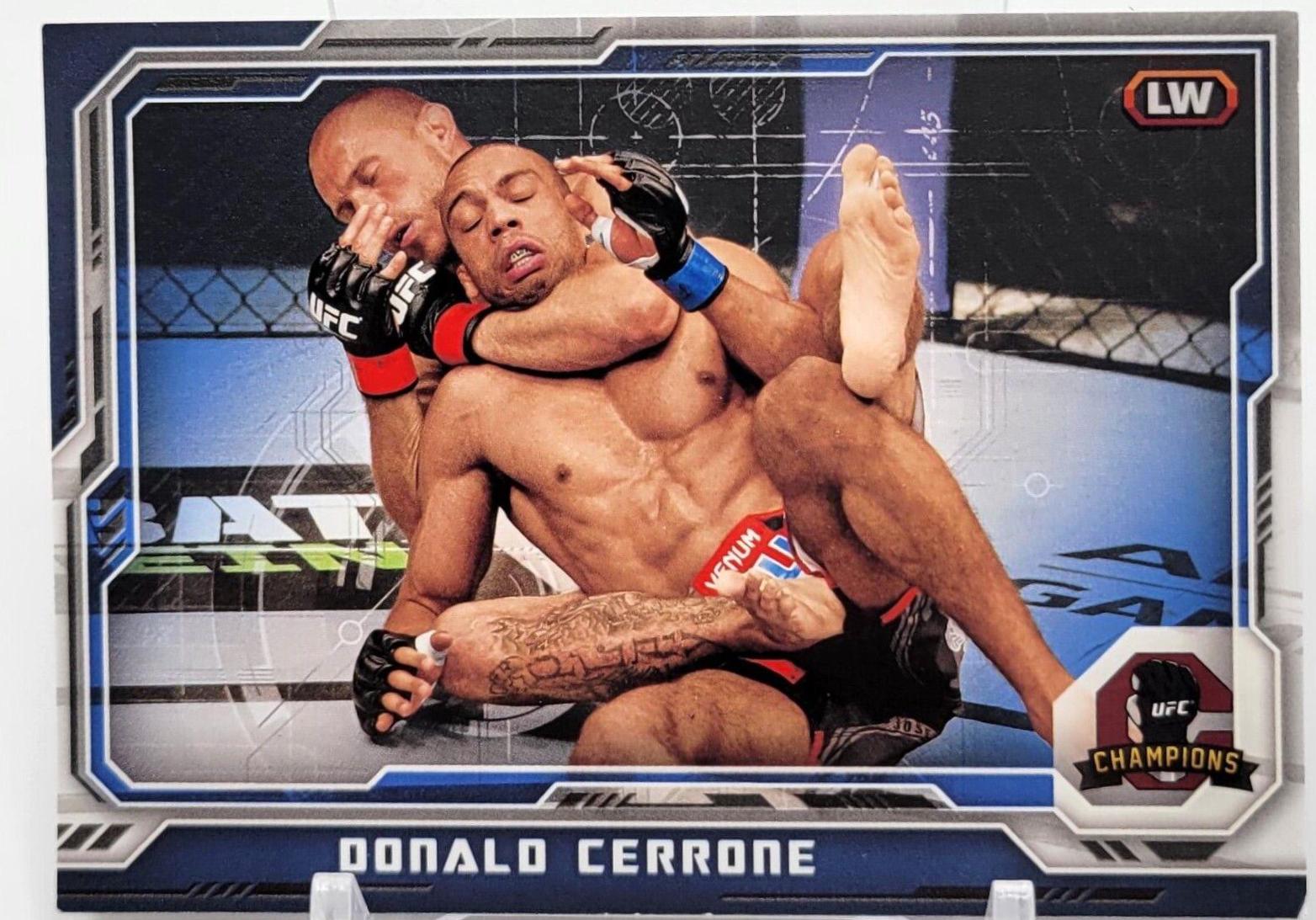 Donald Cerrone 2014 Topps UFC Champions Base #95 Blue