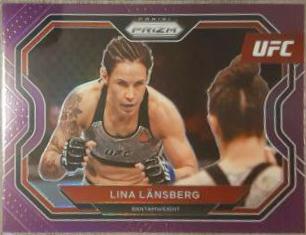 Lina Länsberg 2021 Panini Prizm UFC Base #103 Purple