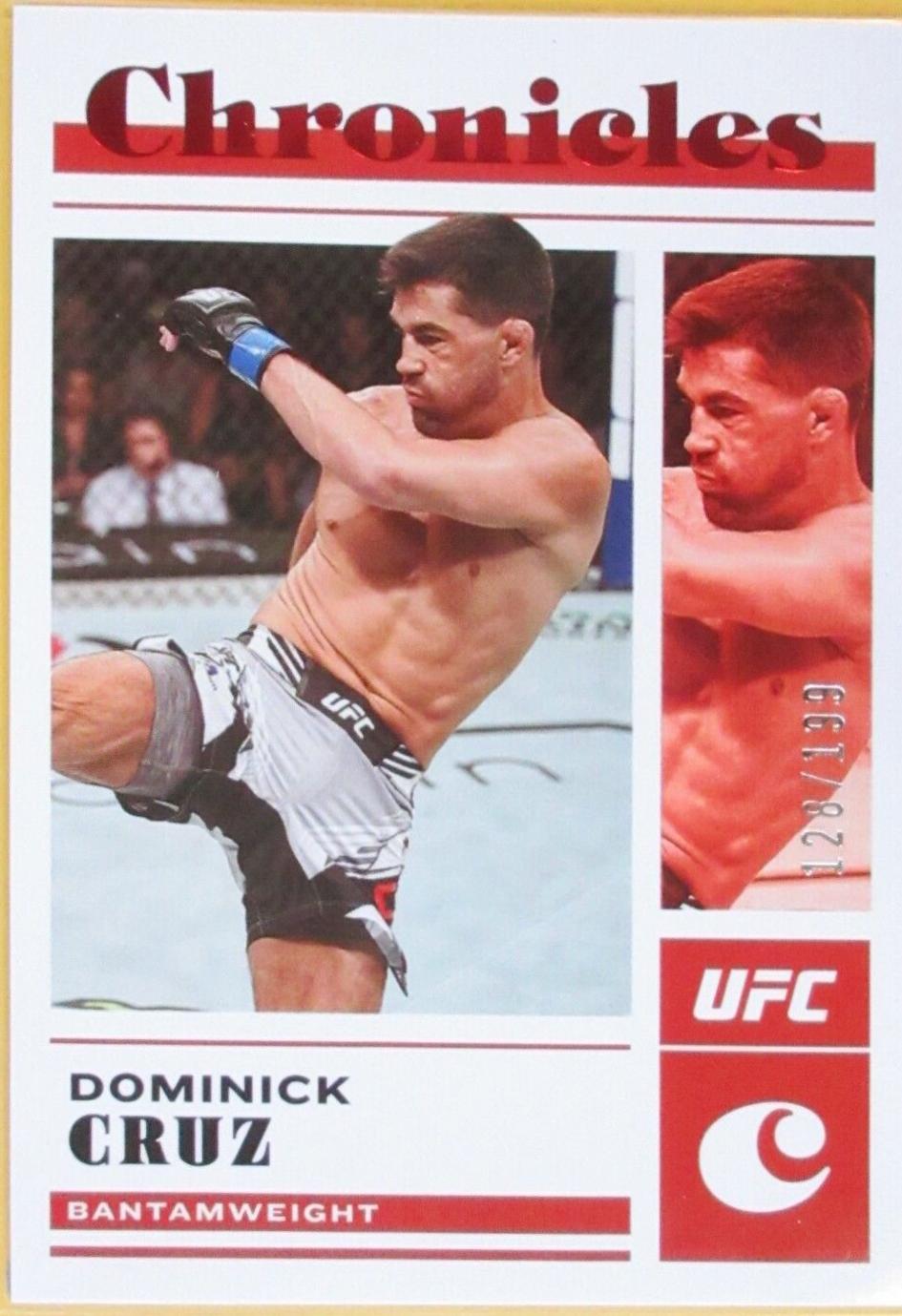 Dominick Cruz 2023 Panini Chronicles UFC Base Chronicles #28 Red