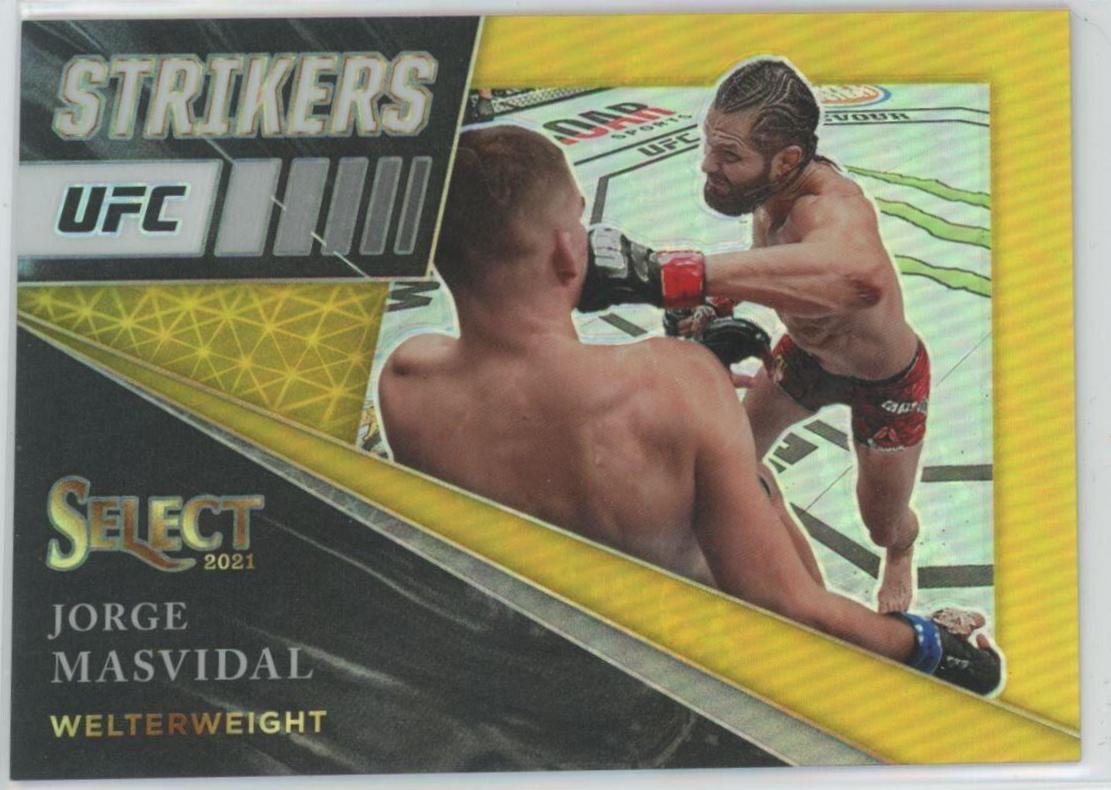 Jorge Masvidal 2023 Panini Select UFC Premier Level #164 Gold
