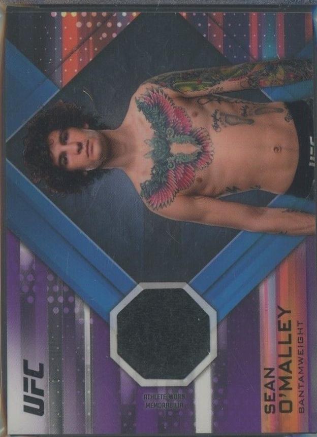 Sean O'Malley 2019 Topps UFC Knockout Base #16 Purple