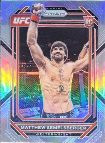 Matthew Semelsberger 2023 Panini Prizm UFC Base #152 Silver