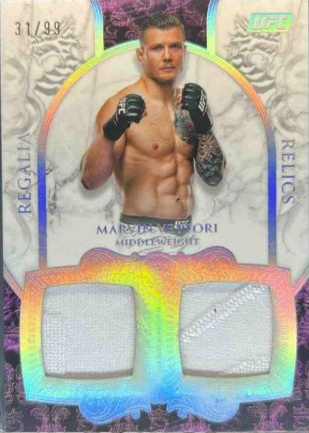Marvin Vettori 2025 Topps Royalty UFC Regalia Relics #RR-MV Platinum